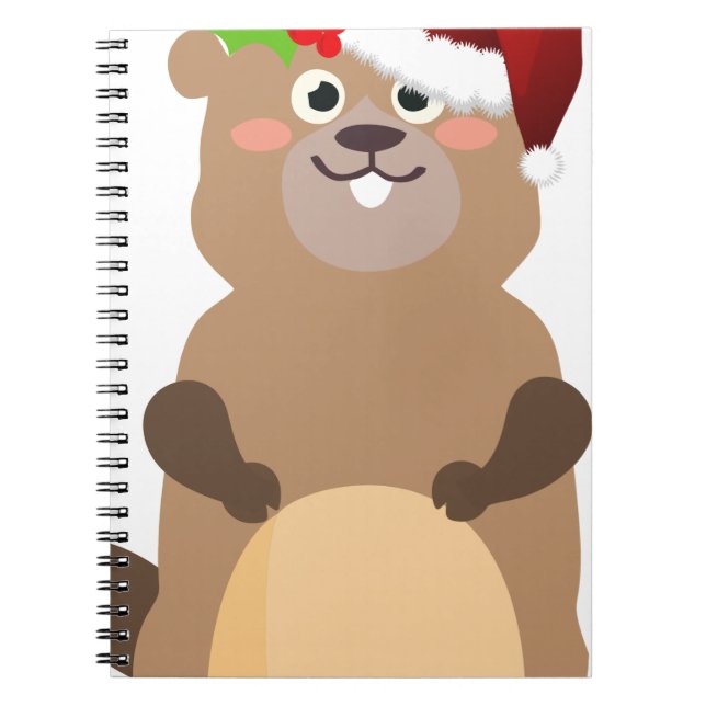 Carnet Optimiste de Noël du Père Noël (Devant)