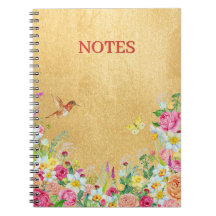 Opulence Oiseau-Mouche Floral Or