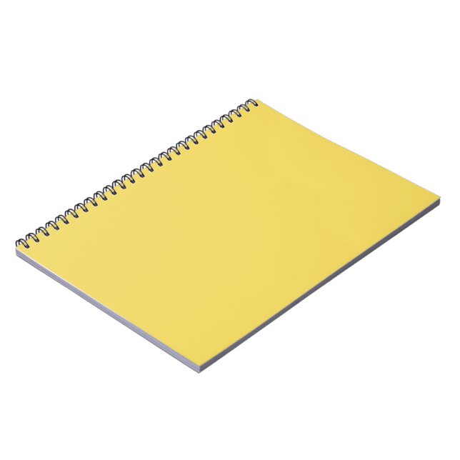 Carnet Or Royal Uni Couleur Solide (Côté gauche)