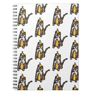 Carnet Orange Cat