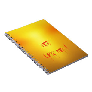 Carnet Orange Chaud.