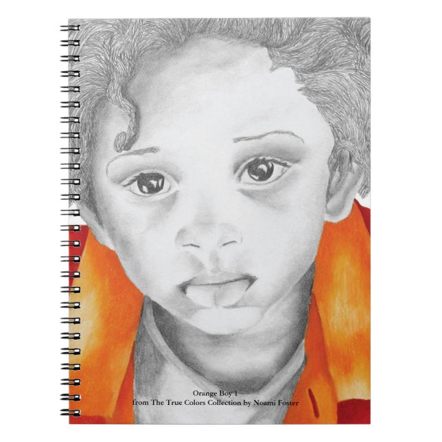 Carnet orange du garçon 1 (Devant)