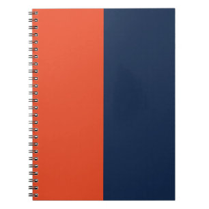 Carnet Orange & Marine Blue CUSTOM