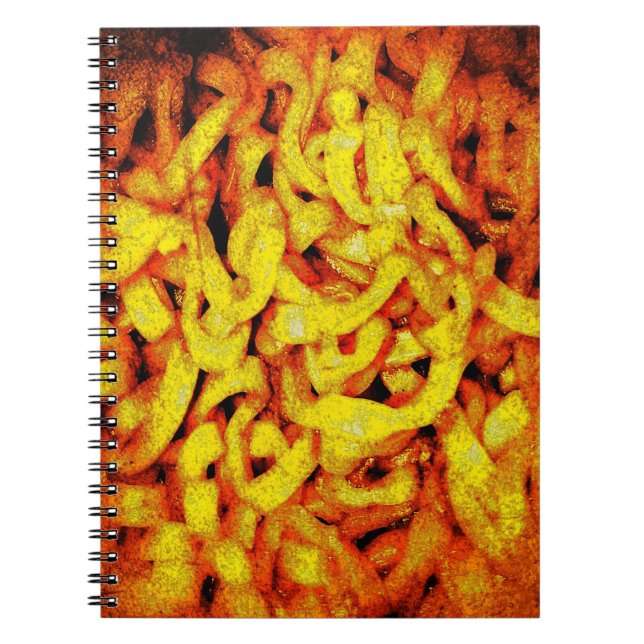Carnet Orange Ramen effrayant (Devant)