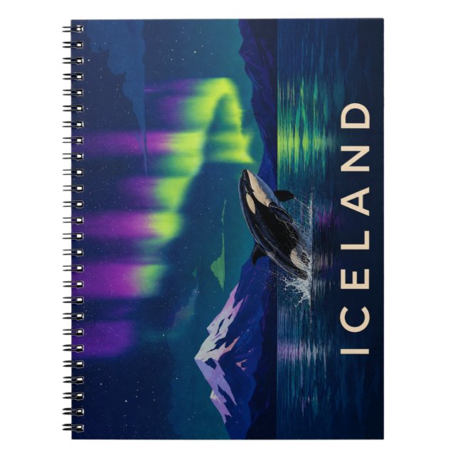 Carnet Orca Aurores Boréales Islande Aurore (Devant)