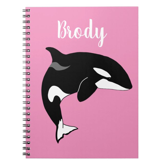 Carnet Orca Killer Whale (Devant)