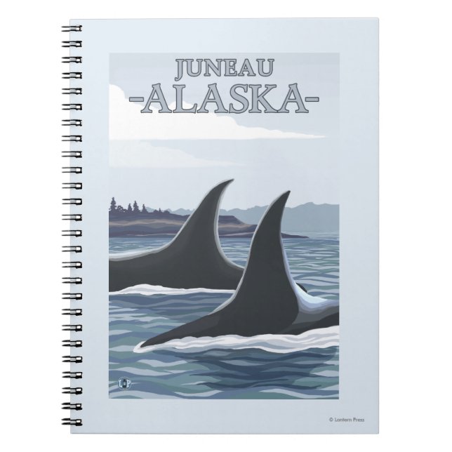 Carnet Orca Whales #1 - Juneau, Alaska (Devant)