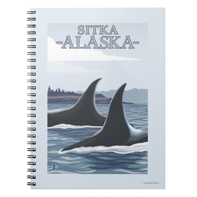 Carnet Orca Whales #1 - Sitka, Alaska (Devant)