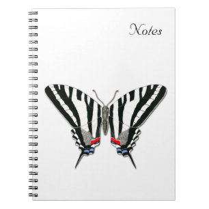 Carnet Ordinateur portable à papillon Zebra Swallowtail