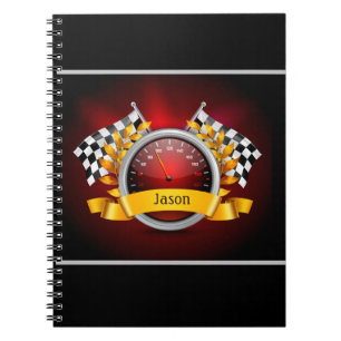 Carnet Ordinateur portable à thème Speedometer