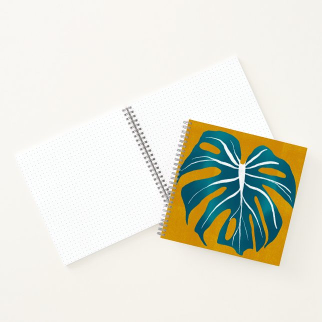 Carnet Ordinateur portable Carré Plante tropical (Intérieur)