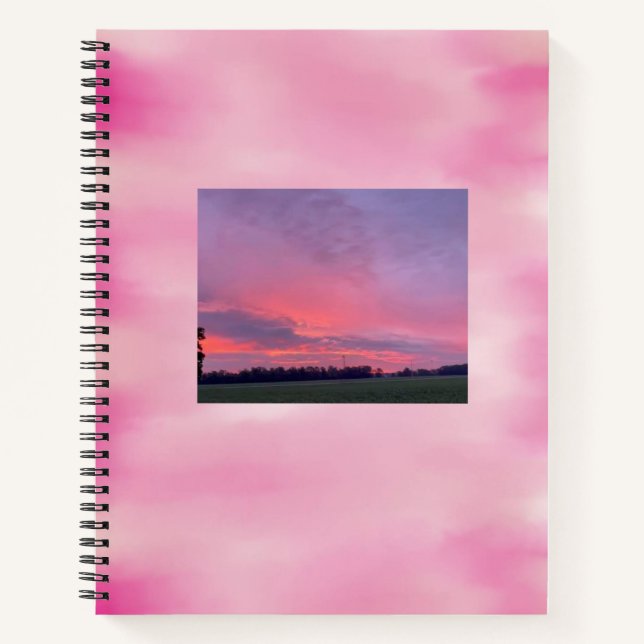 Carnet Ordinateur portable Cotton Candy Nuages (Devant)