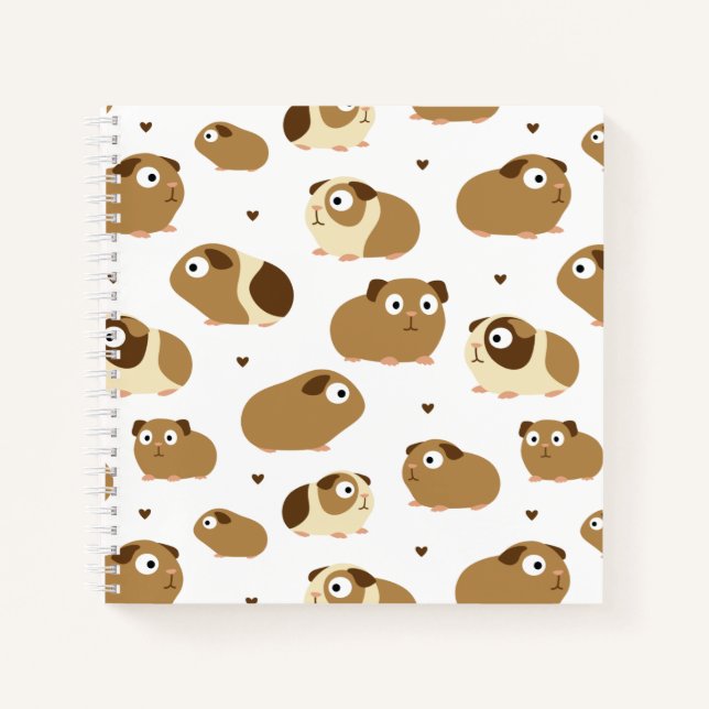 Carnet Ordinateur portable Cute Guinea Pigs (Devant)