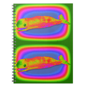Carnet Ordinateur portable de baleines souriantes super