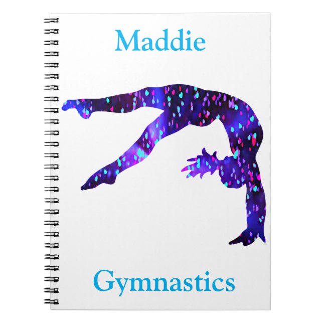 Carnet Ordinateur portable de gymnastique (Devant)