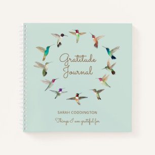 Carnet Ordinateur portable de reconnaissance de colibris