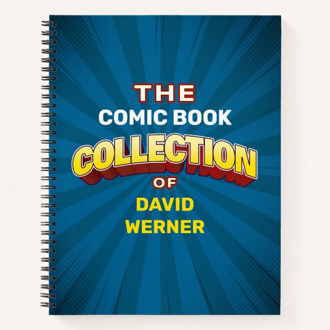 Carnet Ordinateur portable du collecteur personnalisé (Devant)