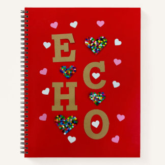 Carnet Ordinateur portable ECHO LOVE Spiral
