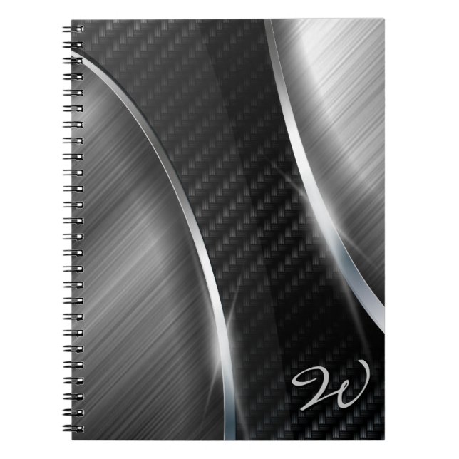 Carnet Ordinateur portable en fibre de carbone 3A (Devant)