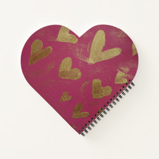Carnet Ordinateur portable en forme de coeur