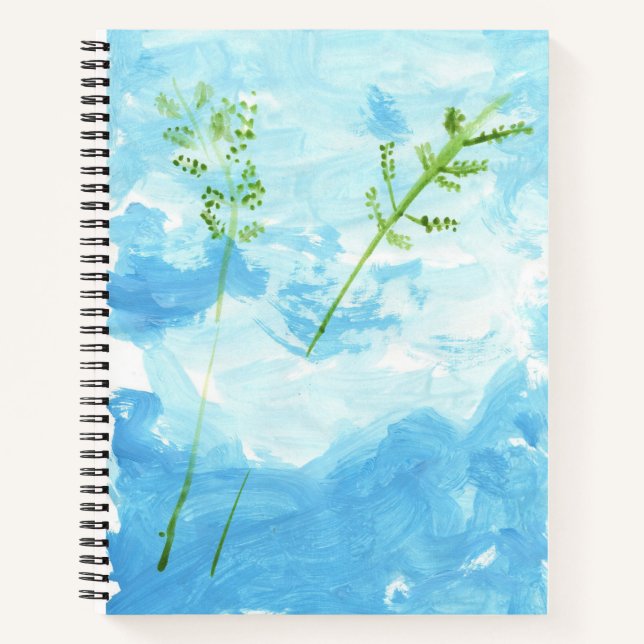 Carnet Ordinateur portable en spirale de paix (Devant)