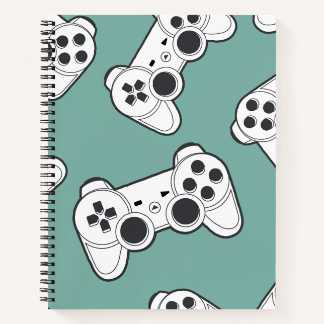 Carnet Ordinateur portable Gamer Spiral (Devant)