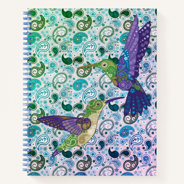 Carnet Ordinateur portable Hummingbird (Devant)