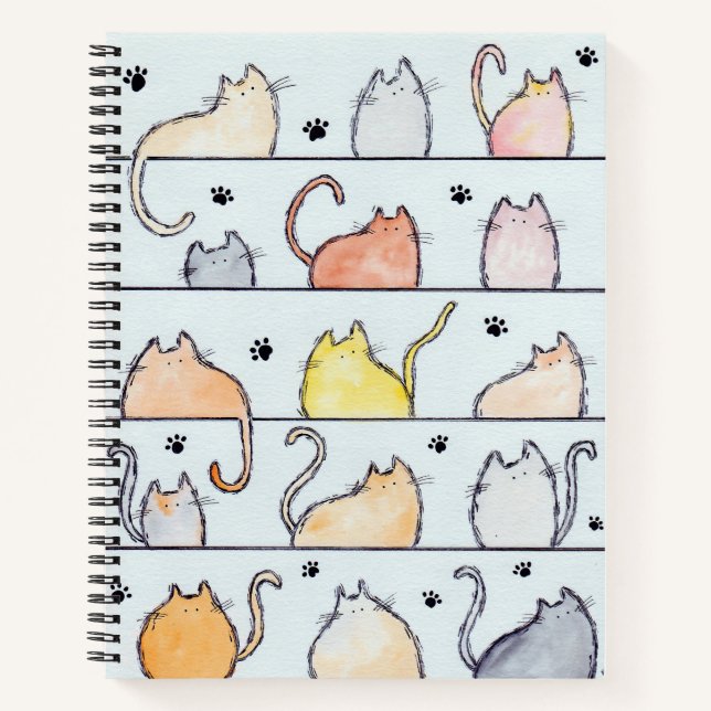 Carnet Ordinateur portable Kitty City (Devant)