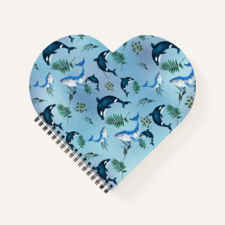 Carnet Ordinateur portable pour baleines