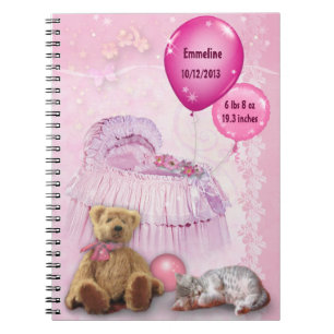 Carnet Ordinateur portable pour bébé fille