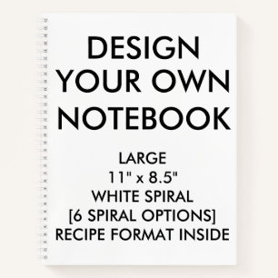 Carnet Ordinateur portable RECEPE personnalisé