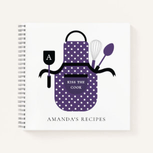 Carnet Ordinateur portable Retro Apron Personnalisé Fami
