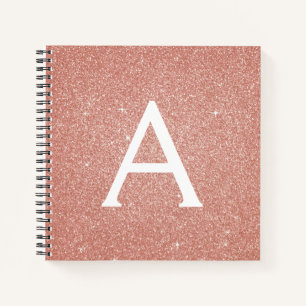 Carnet Ordinateur portable rose Gold Foil Parties scintil