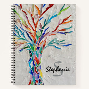 Carnet Ordinateur portable Spiral Arbre Personnalisé