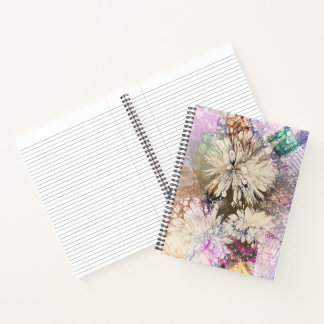 Carnet Ordinateur portable Spiral Flower Power