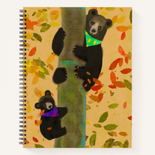 Carnet Ordinateur portable Spiral Ours (8,5 x 11 po) coll