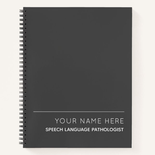 Carnet Ordinateur portable Spiral Personnalisé Pathologis (Devant)