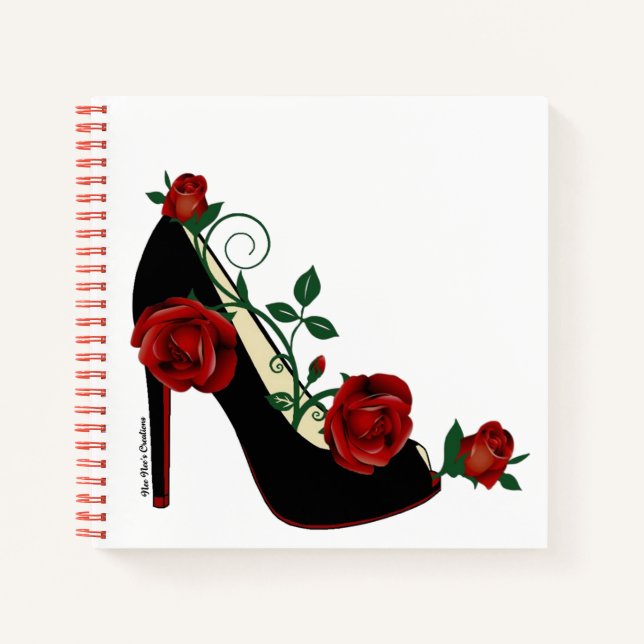 Carnet Ordinateur portable Spiral - Rose Stiletto (Devant)