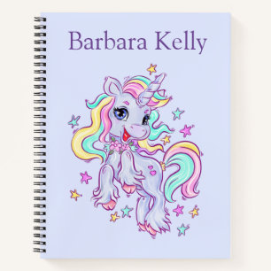 Carnet Ordinateur portable Spiral Unicorn Sketch personna