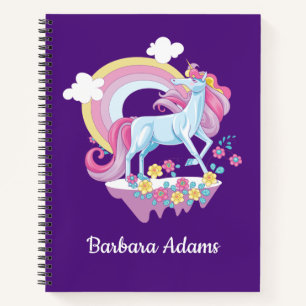 Carnet Ordinateur portable Unicorn Sketchbook personnalis