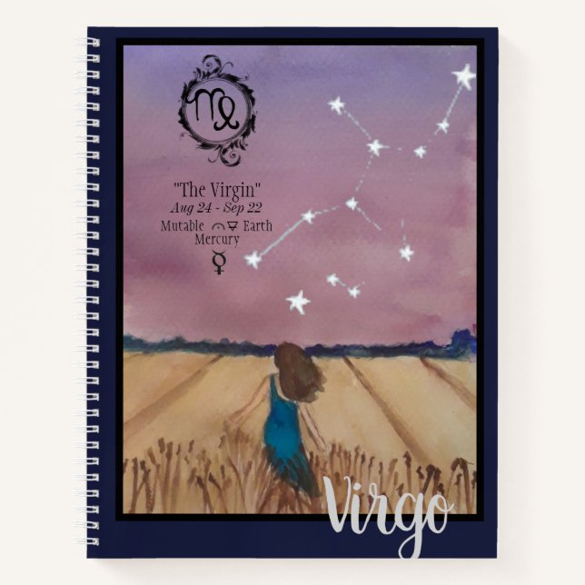 Carnet Ordinateur portable Virgo (Devant)