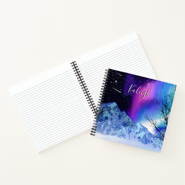 Carnet Ordinateur portable Winter Wonderlights (Intérieur)