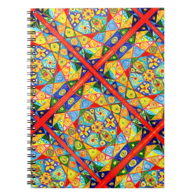 Carnet ordre Abstrait (Devant)