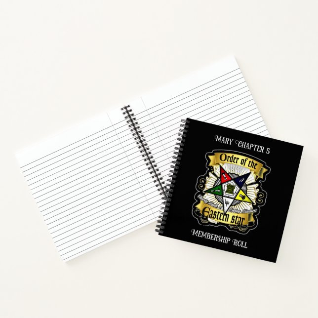 Carnet Ordre de l'adhésion à l'étoile de Pâques (Intérieur)