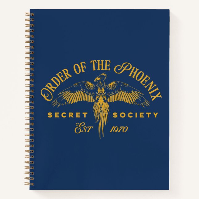 Carnet ORDRE DE PHOENIX Secret Society Graphic (Devant)