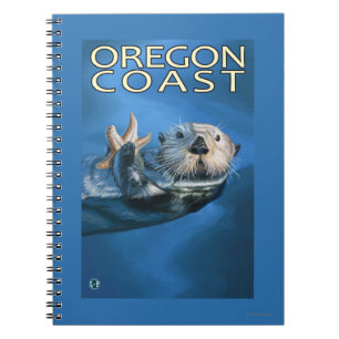 Carnet Oregon Coast Sea Otter