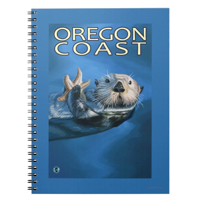 Carnet Oregon Coast Sea Otter (Devant)