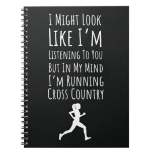 Carnet Organismes de cross-country exécutant l'équipe de