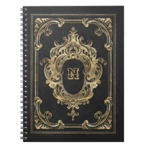 Carnet Ornat noir et or