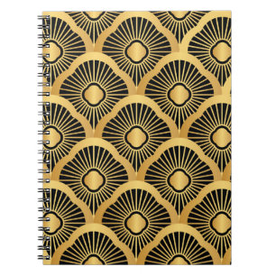Carnet Ornement Art Déco : Motif Vintage sans couture